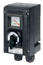 Ex-control unit GHG 432, 1 x measuring instrument AM 45, 1 x control switch GHG 23, 1 x NO, NC